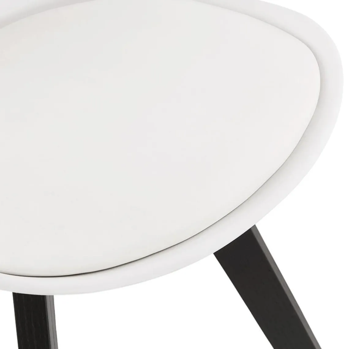 ALTEREGO Chaise design 'TAPAS' blanche Hot