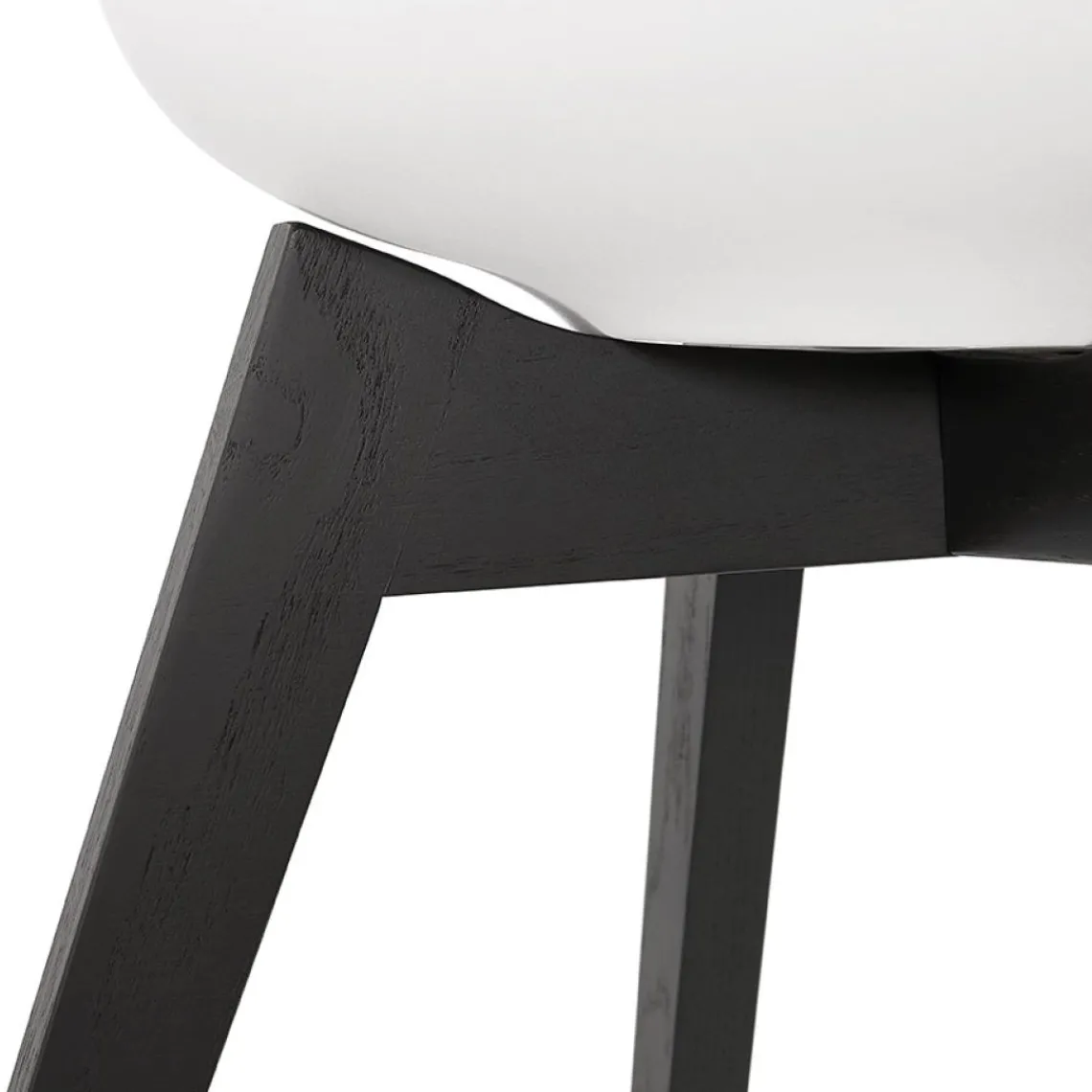 ALTEREGO Chaise design 'TAPAS' blanche Hot