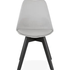 ALTEREGO Chaise design 'TAPAS' grise Hot