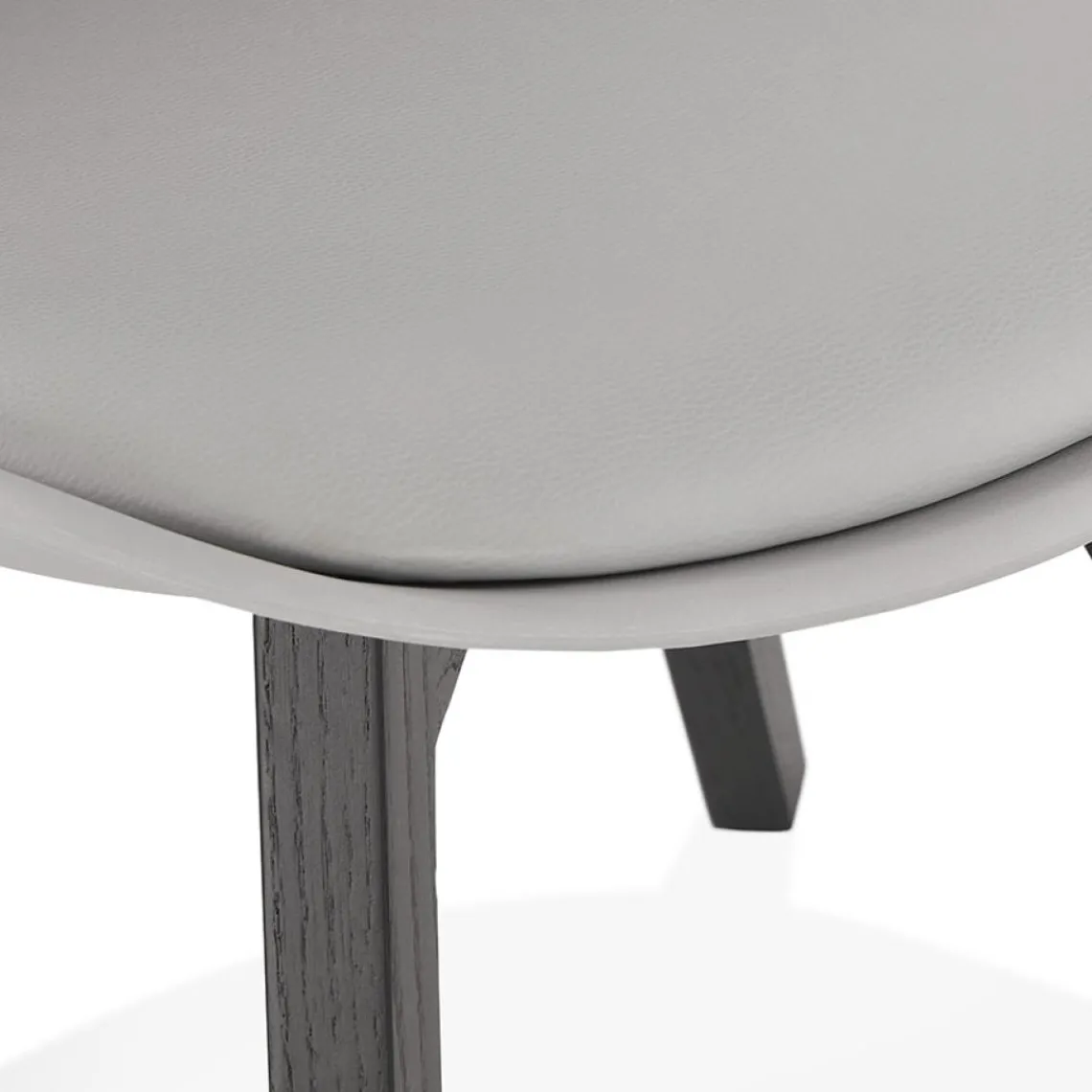 ALTEREGO Chaise design 'TAPAS' grise Hot