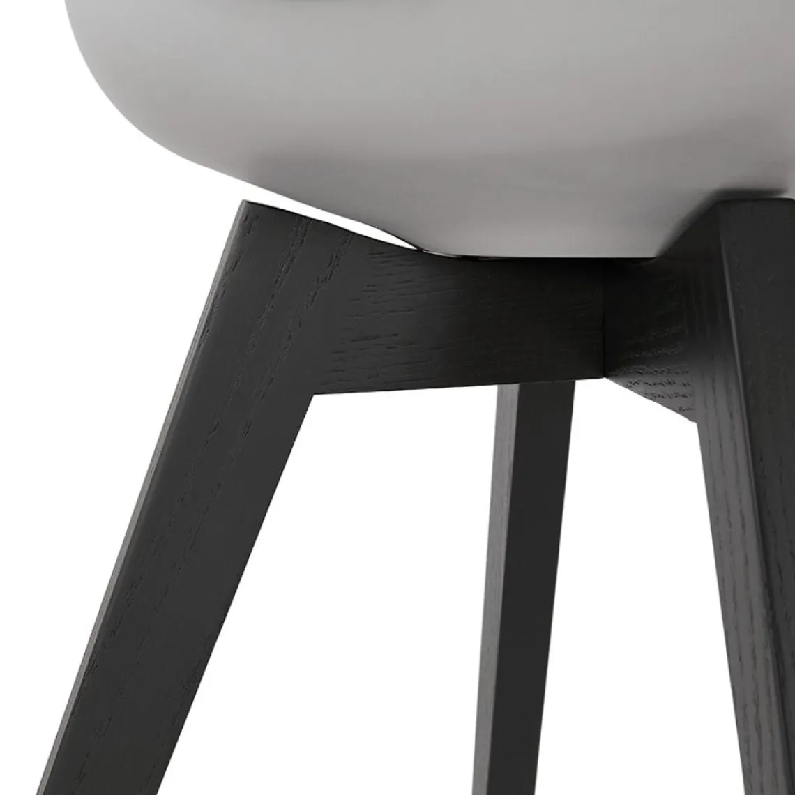 ALTEREGO Chaise design 'TAPAS' grise Hot