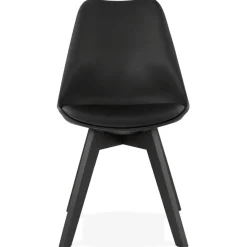 ALTEREGO Chaise design 'TAPAS' noire Sale