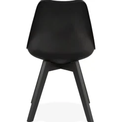 ALTEREGO Chaise design 'TAPAS' noire Sale