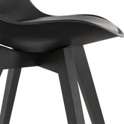 ALTEREGO Chaise design 'TAPAS' noire Sale