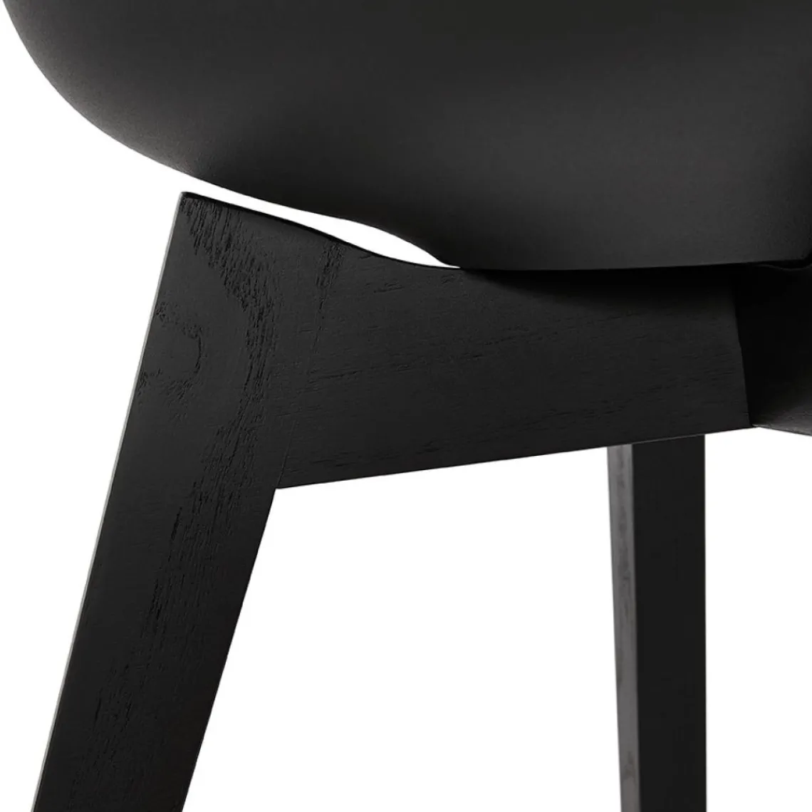 ALTEREGO Chaise design 'TAPAS' noire Sale
