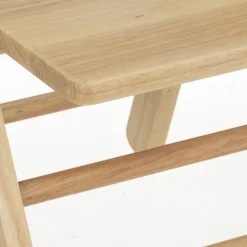 3S. x Home Chaise enfant pliante, beige en bois New