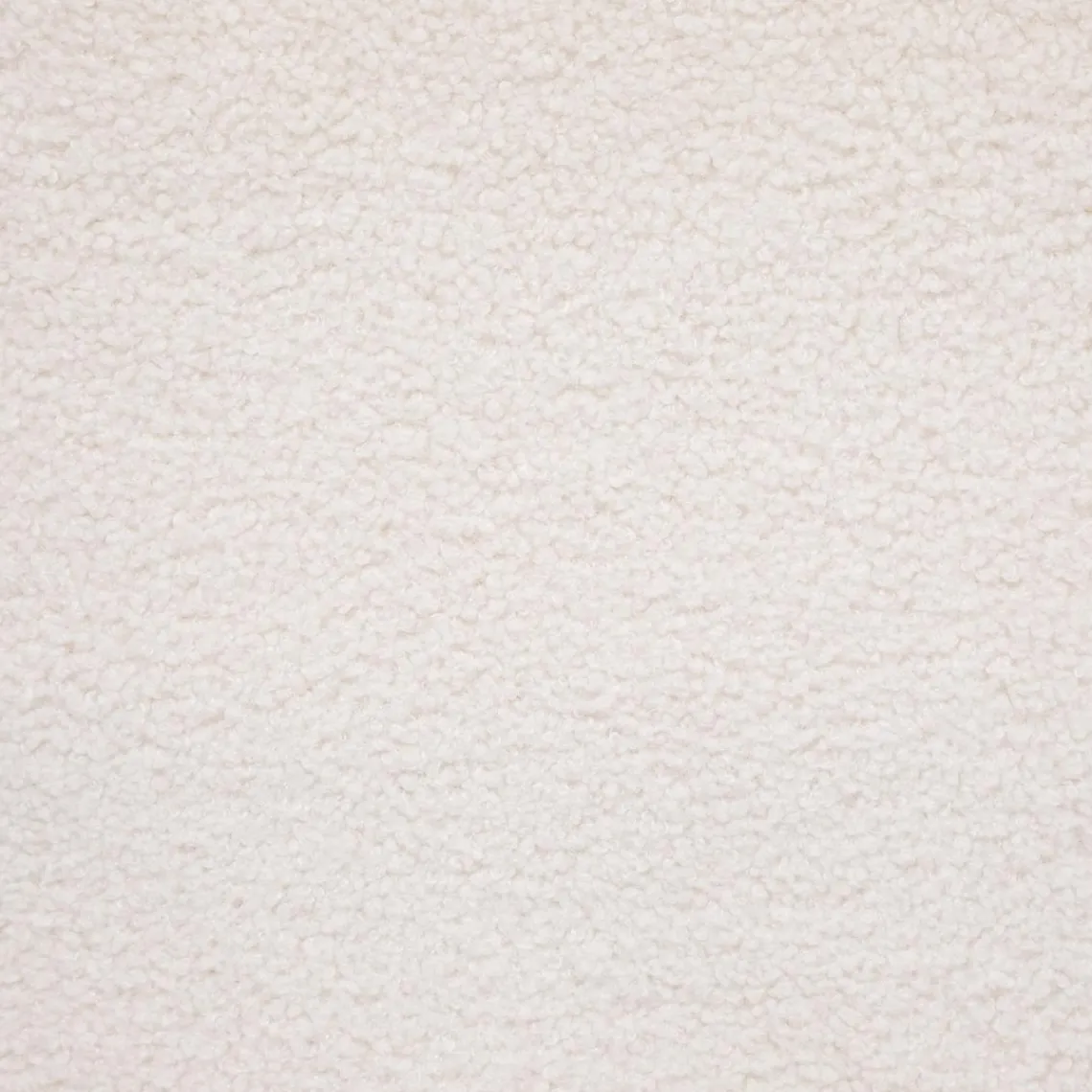 3S. x Home Chaise imitation hêtre bouclette Slano blanc Best