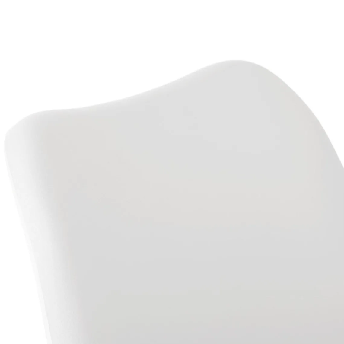 ALTEREGO Chaise moderne 'TEKI' blanche New