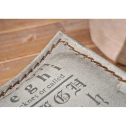 3S. x Home Chaise Métal Canvas MELINA