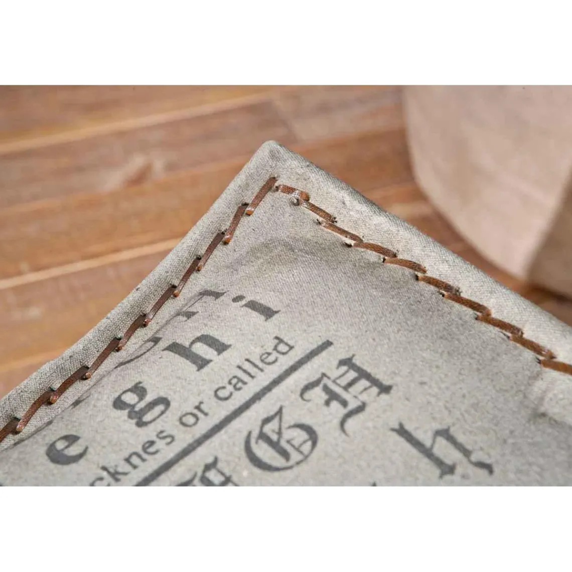 3S. x Home Chaise Métal Canvas MELINA