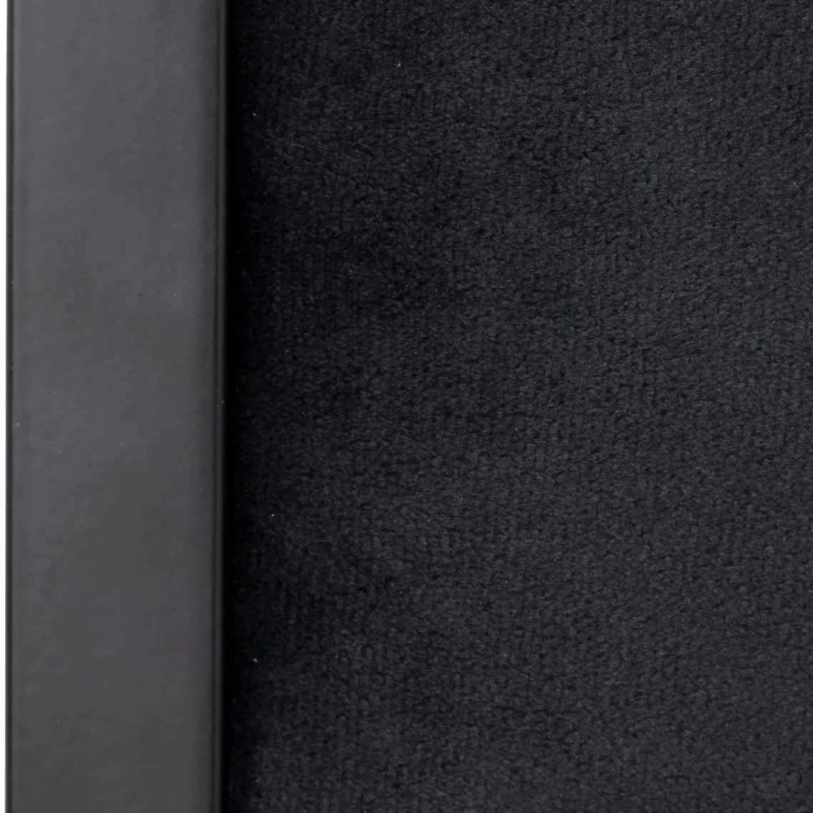 3S. x Home Chaise pliante velours noir