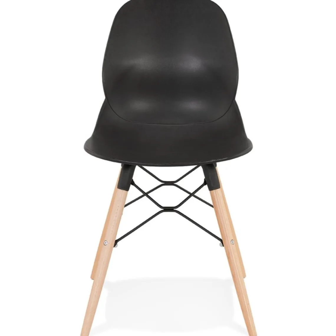 ALTEREGO Chaise scandinave 'EPIK' noire moderne Hot