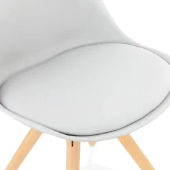 ALTEREGO Chaise scandinave 'GOUJA' grise Best