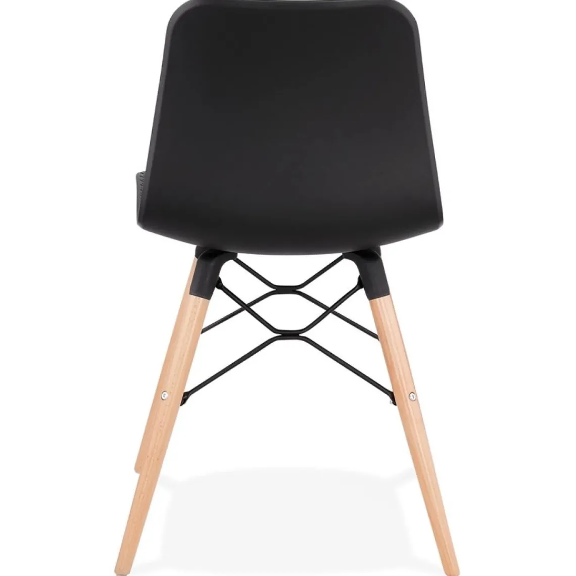 ALTEREGO Chaise scandinave 'TONIC' noire design Outlet