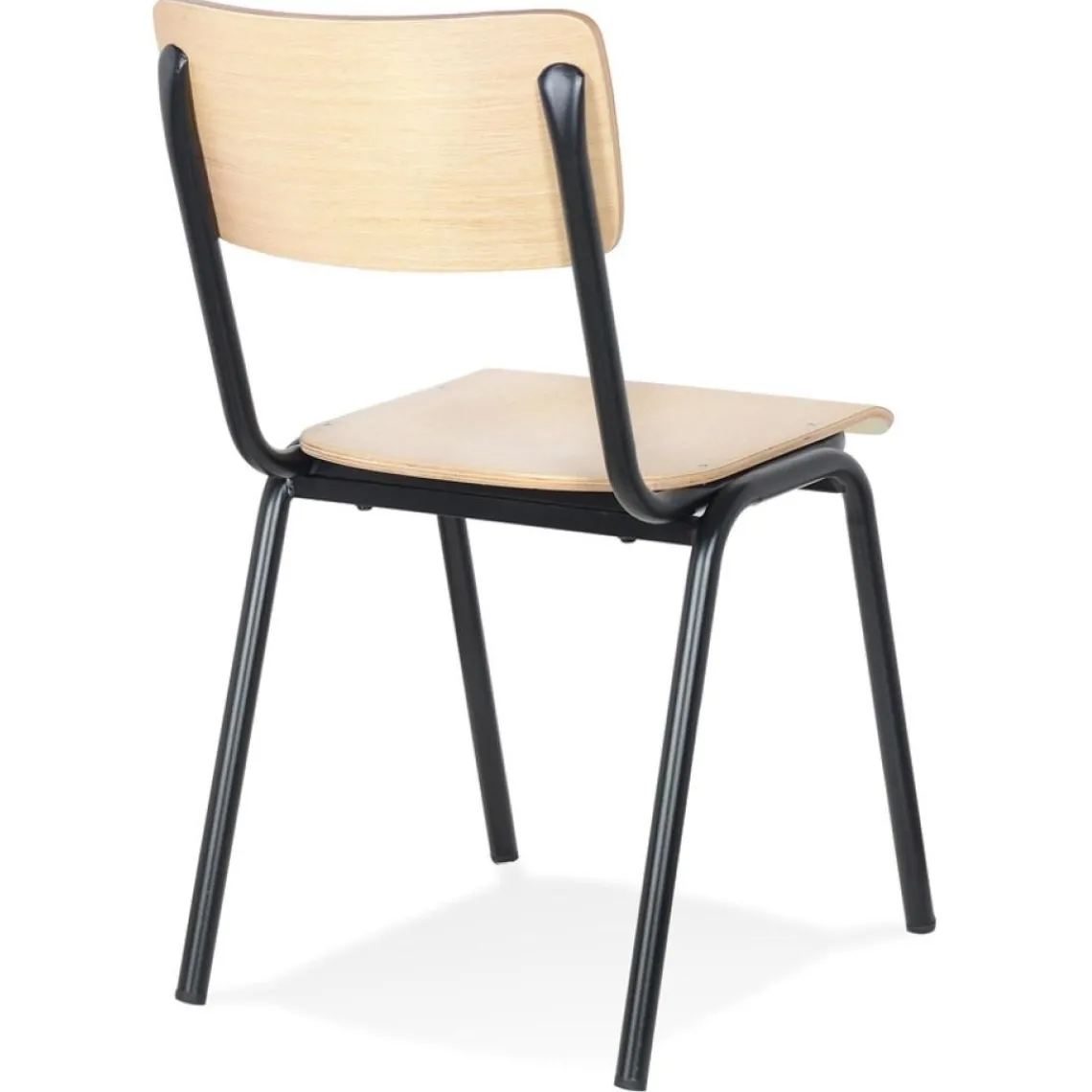 ALTEREGO Chaise style écolier 'MASTER' finition naturelle classique Online