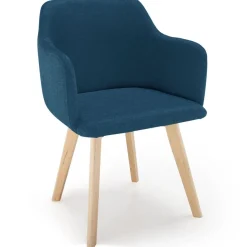 3S. x Home Chaise style scandinave Candy Tissu Bleu pétrole Online