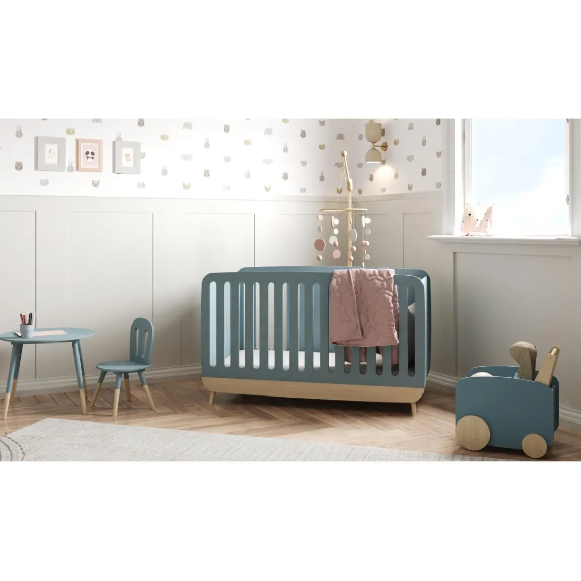 3 SUISSES Chariot de Rangement a roulettes FIRMIANA Hot