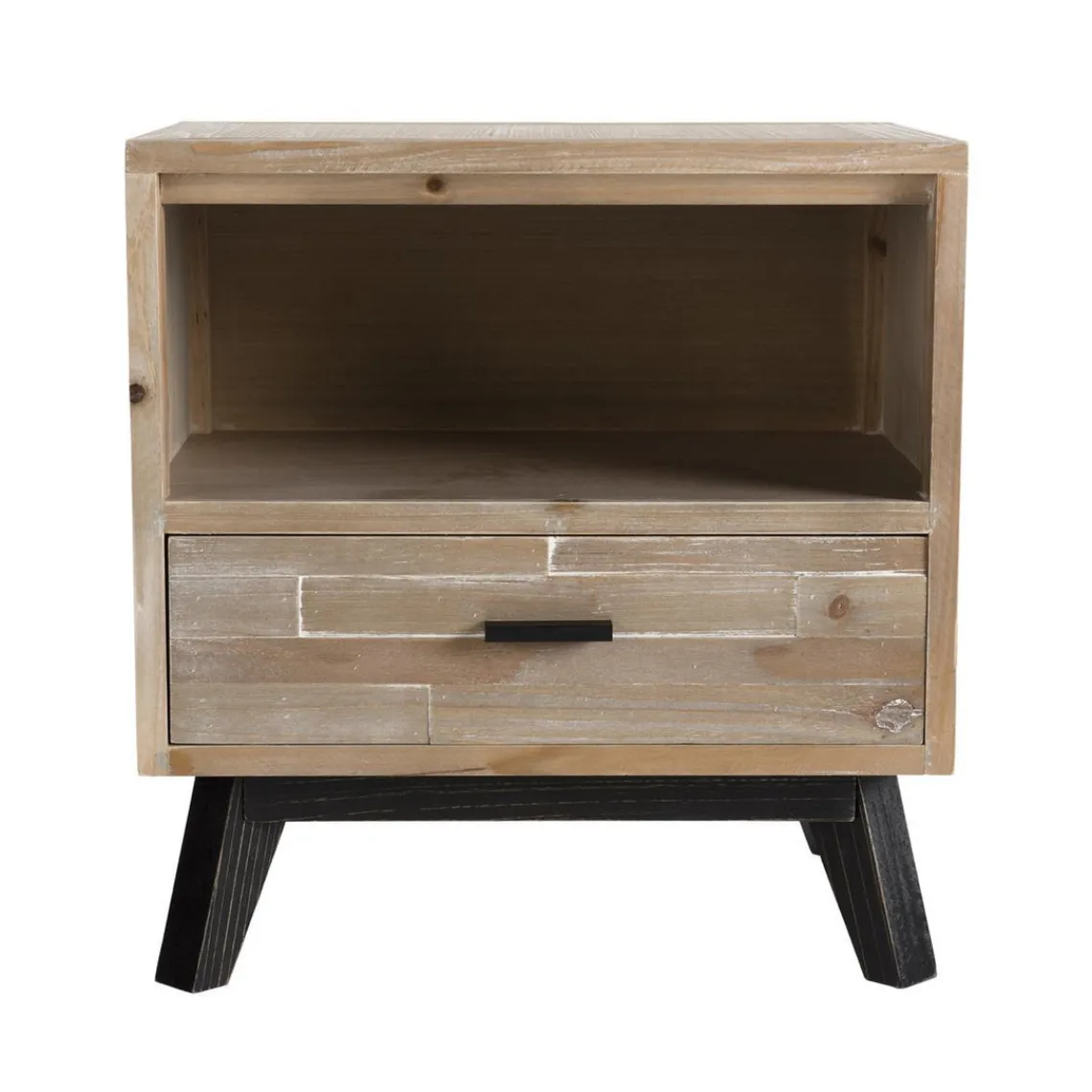 Macabane Chevet ANDRO Scandi 1 Tiroir 1 Niche Online