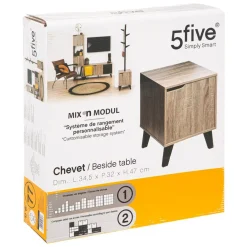 3S. x Home Chevet Mix Nature Pied Clearance