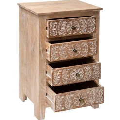 3S. x Home Chiffonnier 4 Tiroir SHIREL Clearance