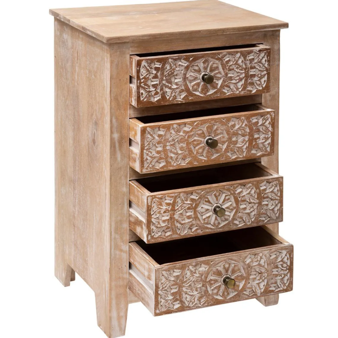 3S. x Home Chiffonnier 4 Tiroir SHIREL Clearance