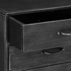 3S. x Home Chiffonnier 6 Tiroirs Sevin Gris Hot