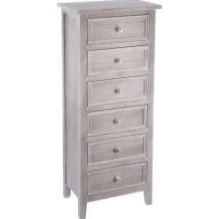 3S. x Home Chiffonnier bois Blanc New