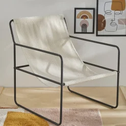 Today Chilienne Blanche Bouclette Retro Mood Discount