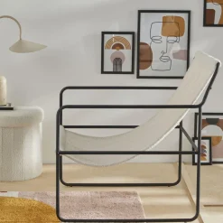 Today Chilienne Blanche Bouclette Retro Mood Discount