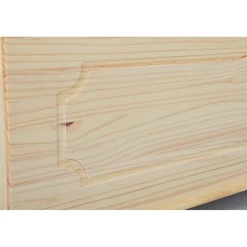 3S. x Home Coffre à jouet bois massif DEMELI Chêne Outlet