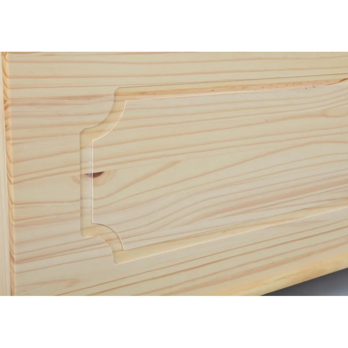 3S. x Home Coffre à jouet bois massif DEMELI Chêne Outlet