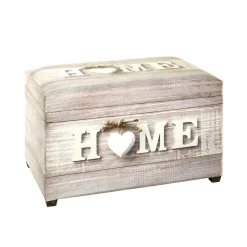 3S. x Home Coffre de rangement Home multicolore en simili cuir