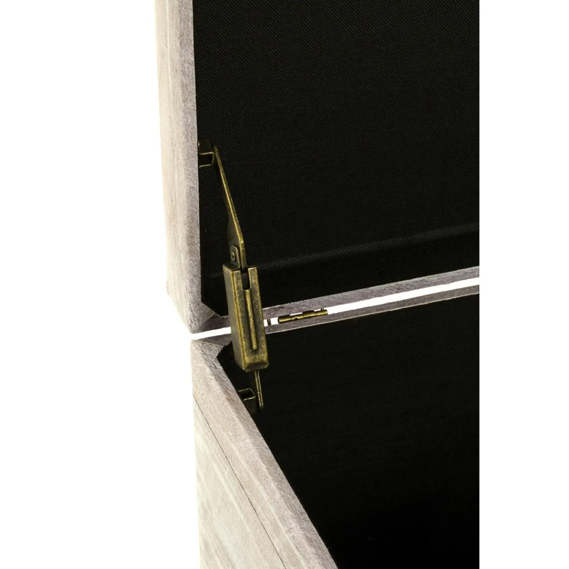 3S. x Home Coffre de rangement Home multicolore en simili cuir