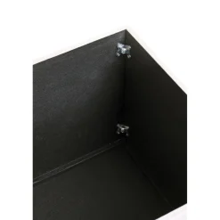 3S. x Home Coffre de rangement simili cuir imprimé du motif Hot