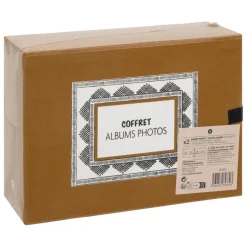 3S. x Home Coffret 2 albums photos Paloma 240 photos