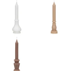 3S. x Home Coffret 3 bougies Little cottage blanc et rose Best