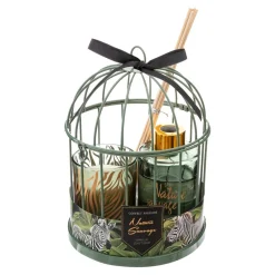 3S. x Home Coffret Cage Et Diffuseur Et Bougie Lola Noir Clearance