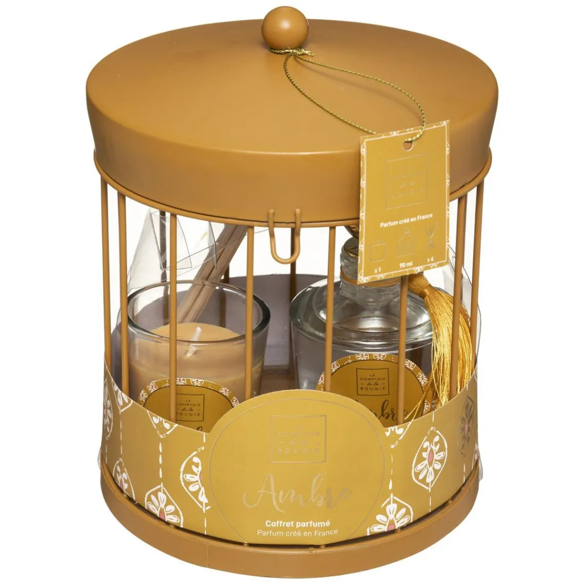 3S. x Home Coffret Cage Manège Folkvoir Rose Clearance