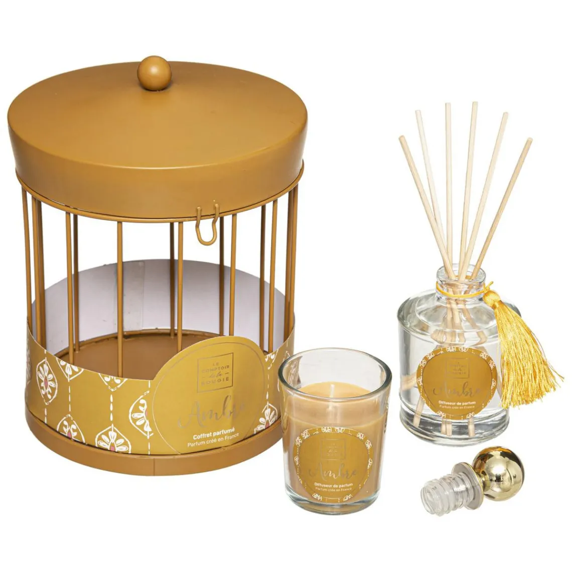 3S. x Home Coffret Cage Manège Folkvoir Rose Clearance