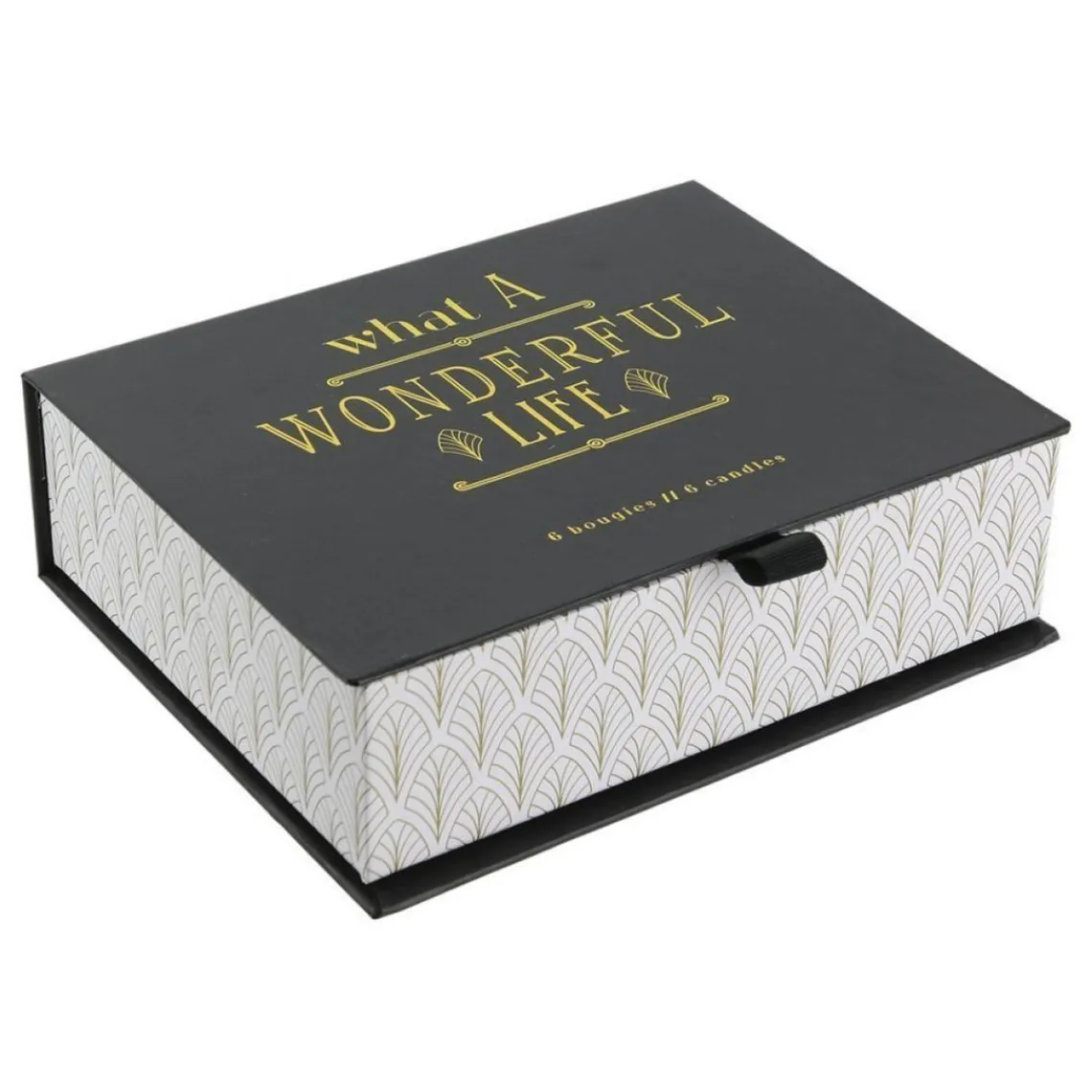 3S. x Home Coffret de 6 Bougies MELISSA - Noir Outlet