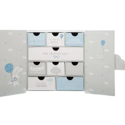 3S. x Home Coffret Naissance Porte Nuage bleu