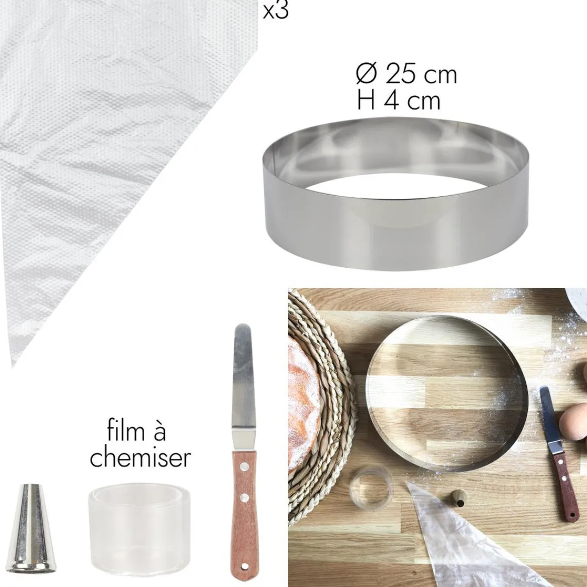 3S. x Home Coffret Tarte Meringuée M8 Discount