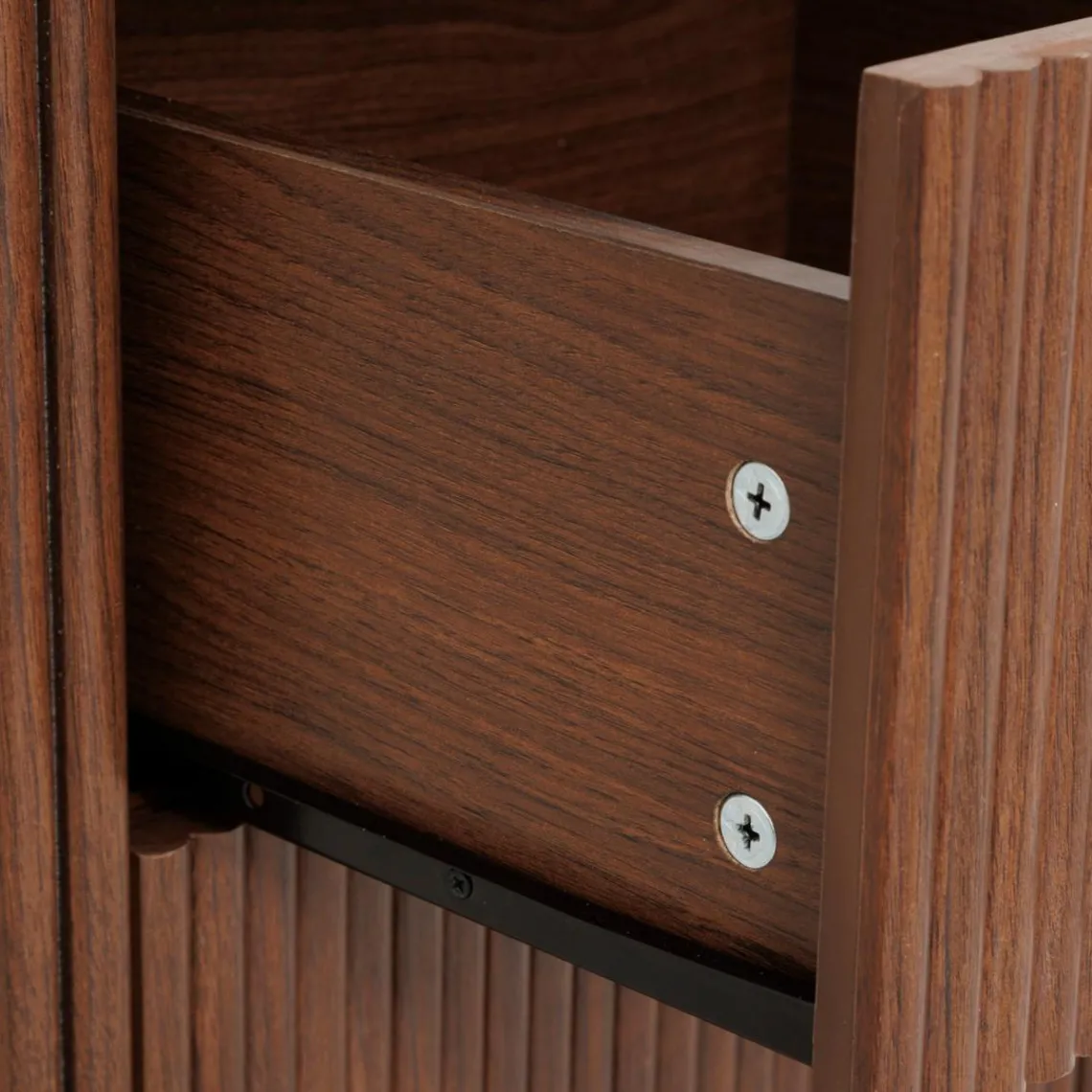 3S. x Home Commode 3 étagères Wany marron Clearance