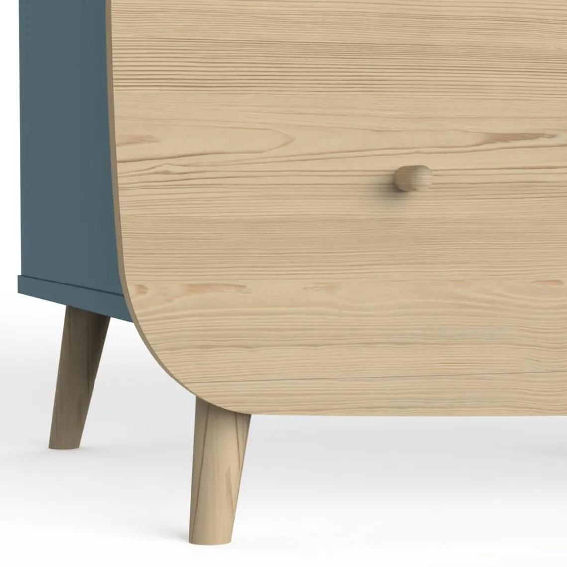 3 SUISSES Commode 2 tiroirs avec 3 niches FIRMIANA Hot