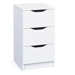 3S. x Home Commode 3 tiroirs Blanc MAURATI New