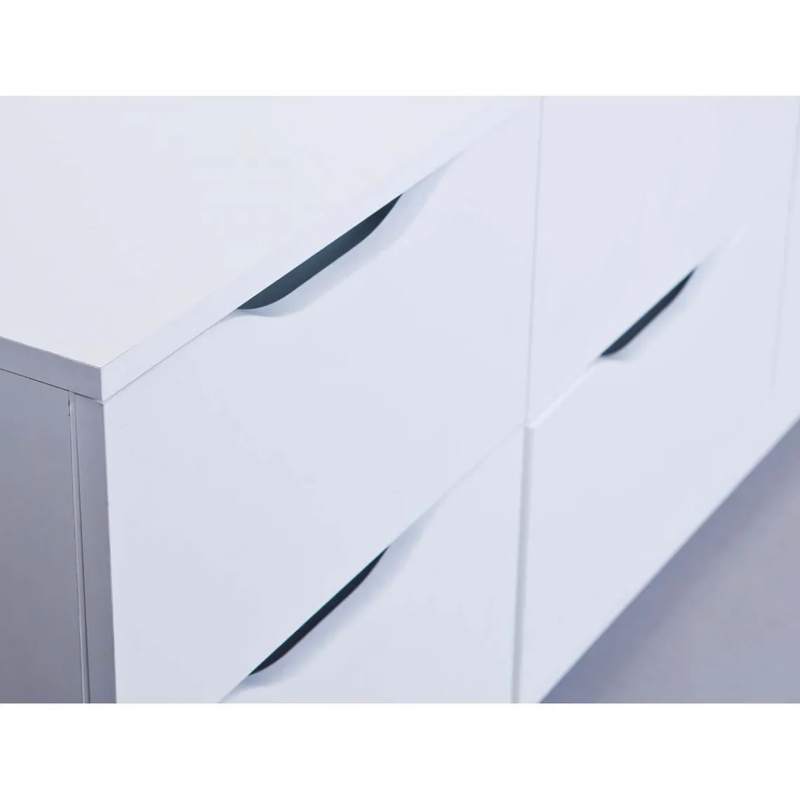 3S. x Home Commode 6 tiroirs Blanc MAURATI Best