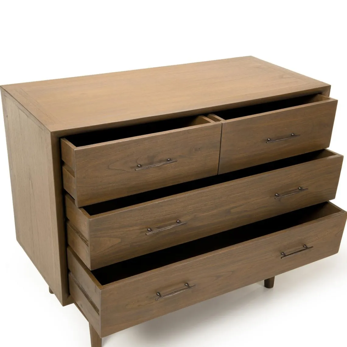 Macabane Commode 4 tiroirs en mindi Outlet