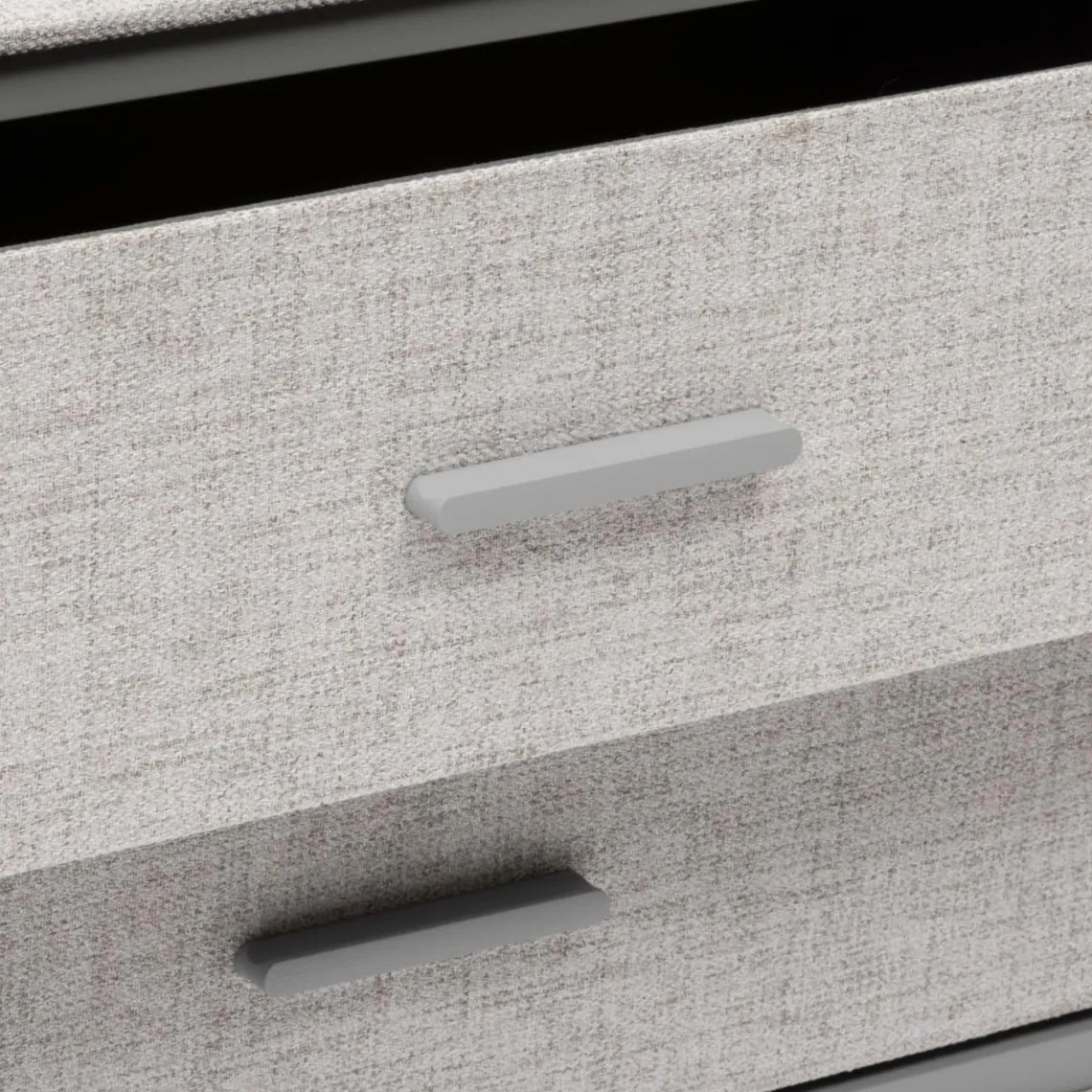 3S. x Home Commode 2 tiroirs Granite gris Best