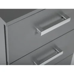 3S. x Home Commode 3 Tiroirs Gris Graphite ELENZIO Best