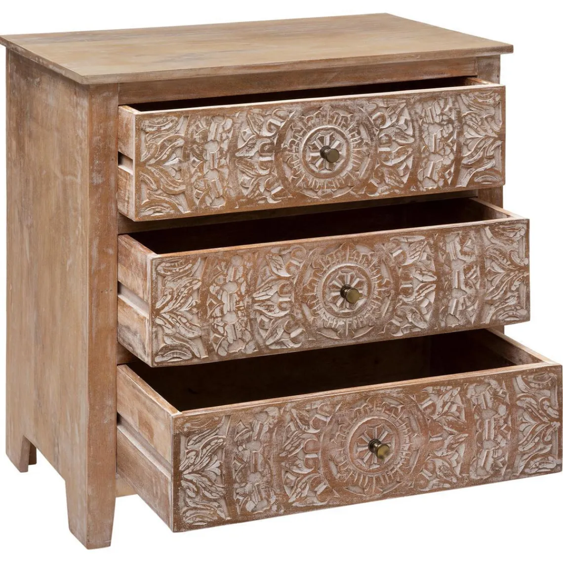 3S. x Home Commode 3 Tiroirs SHIREL Hot